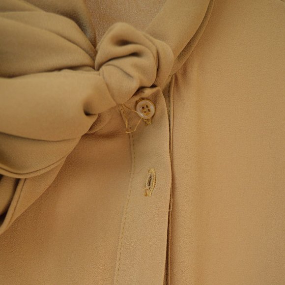 Asymmetrical Mustard Top - Picture 3 of 4